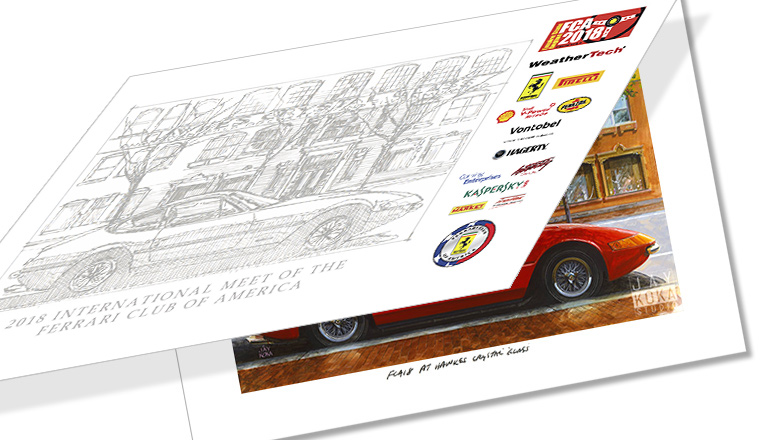 Exclusive FCA Limited edition print