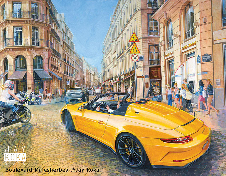 Boulevard Malesherbes by Jay Koka