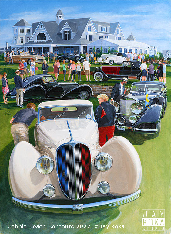 Cobble Beach Concours d'Elegance by Jay Koka