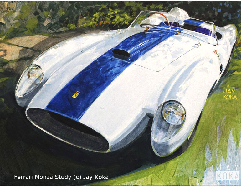 Ferrari Monza Study 2022, by Jay Koka