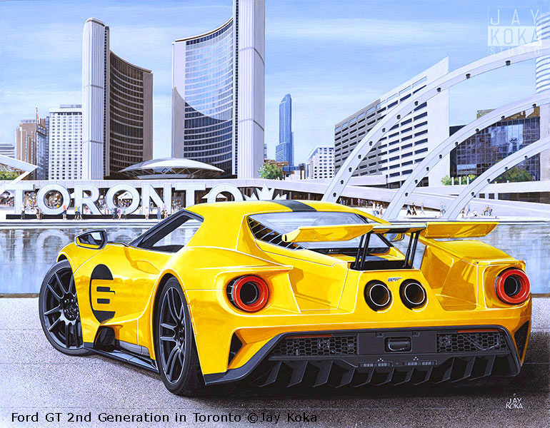 Ford GT 2nd Generation in Toronto by Jay Koka
