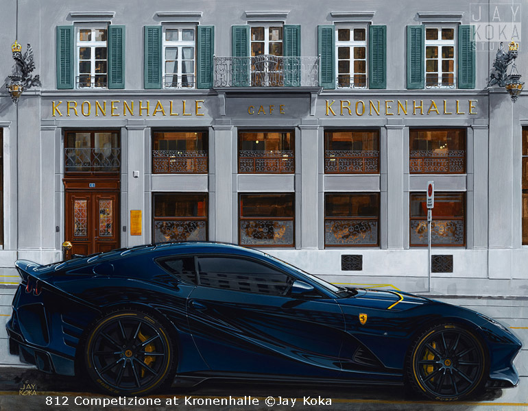 812 Competizione at Kronenhalle by Jay Koka