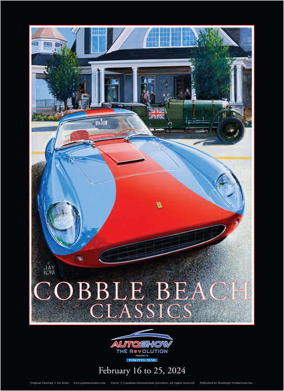 CIAS 2024 Cobble Beach Classics Poster by Jay Koka