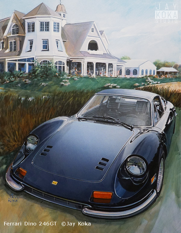 1972 Ferrari Dino 246GT by Jay Koka