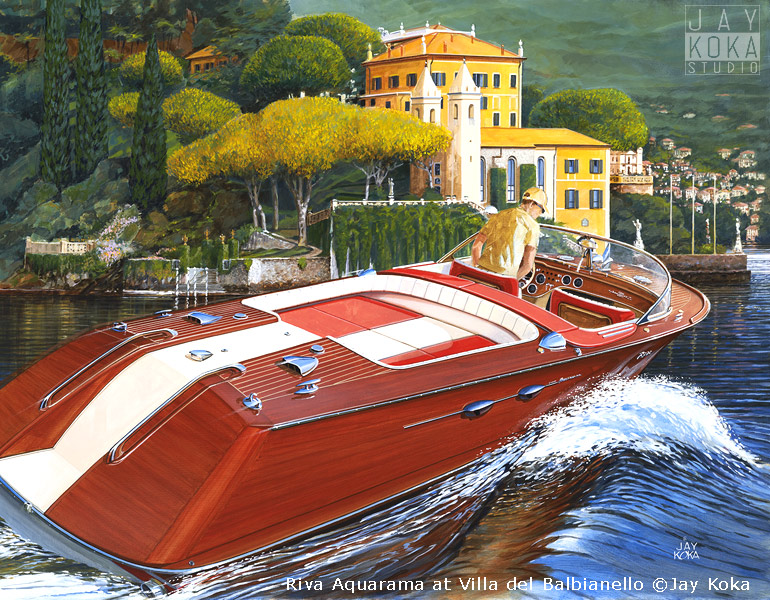Riva Aquarama at Villa del Balbianello by Jay Koka